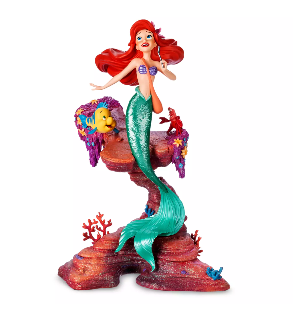 Disney The Little Mermaid Ariel Light-Up Changing Color Figure New with Box