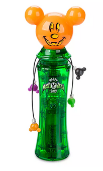 Disney Parks Halloween Mickey Mouse Pumpkin Light-Up Spinner New with Tag