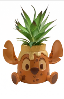 Disney Parks Stitch Munchlings Faux Succulent Planter New with Tag