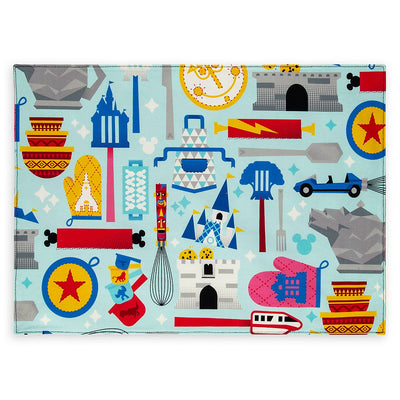 Disney Parks Mickey and Friends Mouse Ware Set of 4 Placemats Set New with Tags