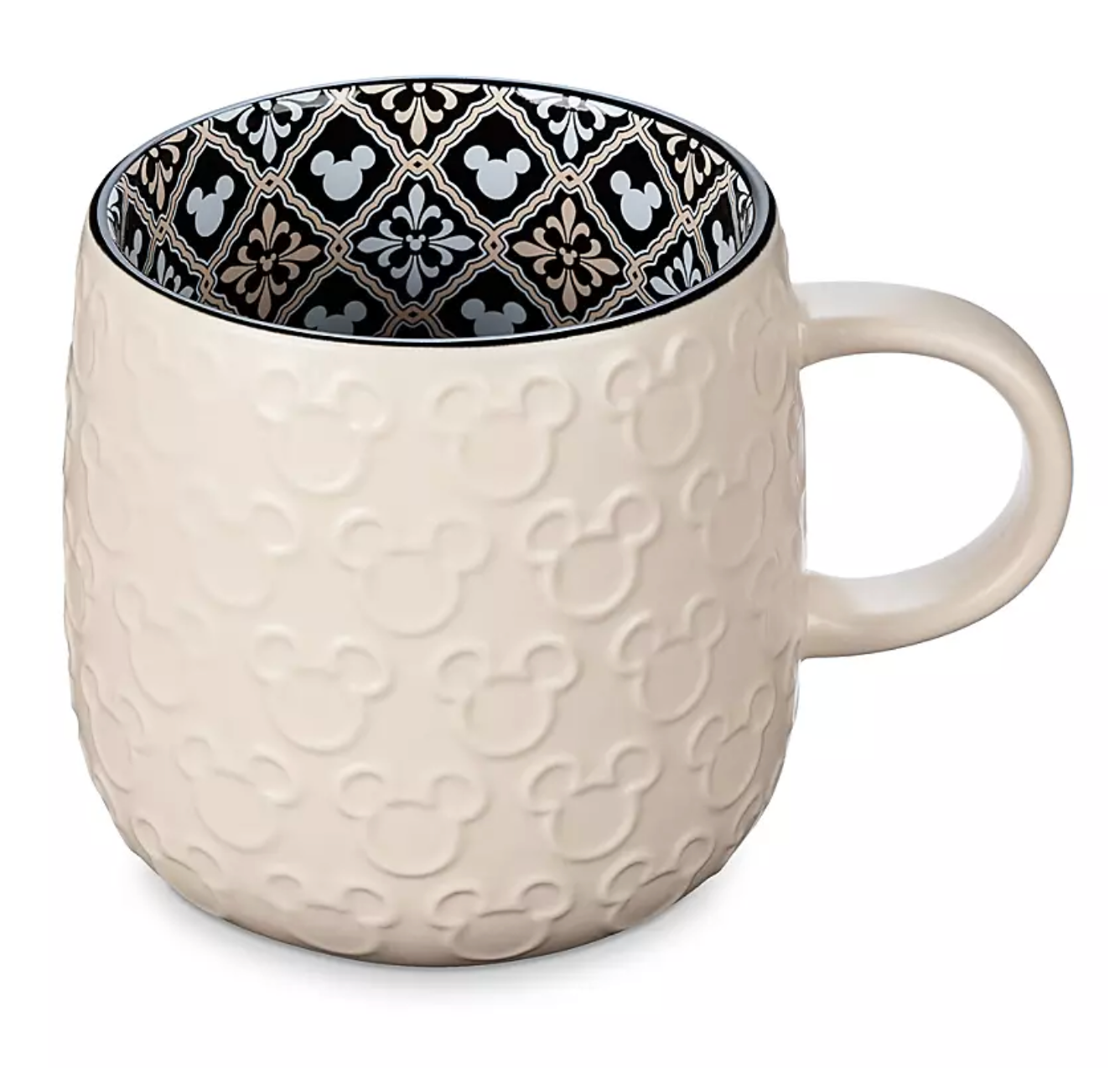 Disney Parks Homestead Collection Mickey Mouse Icons Coffee Mug New