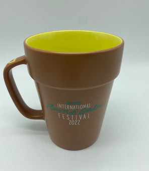 Disney Epcot Flower and Garden 2022 Orange Bird Here we Grow Passholder Mug New