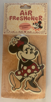 Disney Parks Walt Disney World Minnie Mouse Air Freshener Strawberry Scent New