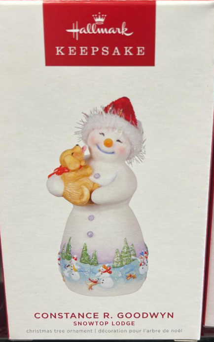 Hallmark 2022 Snowtop Lodge Constance R. Goodwyn Christmas Ornament New With Box