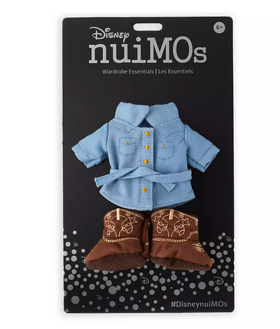 Disney NuiMOs Collection Outfit Dress and Cowboy Boots Set New with Card