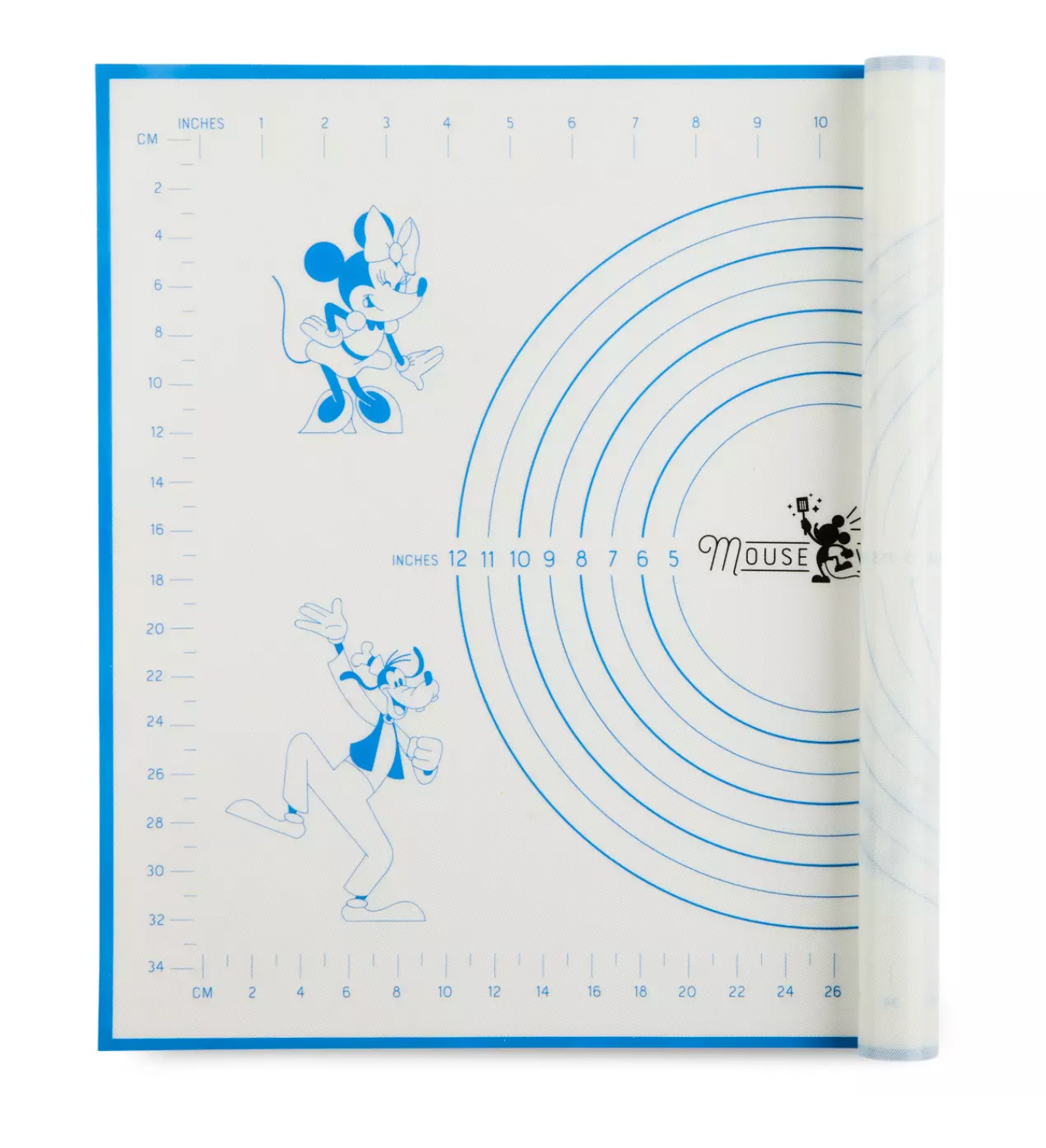 Disney Mousewares Collection Mickey and Friends Silicone Kitchen Pastry Mat New