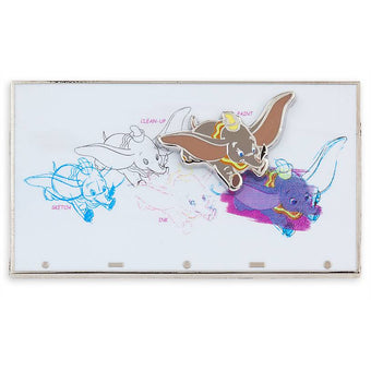 Disney Parks Ink & Paint Dumbo Pin New with Card