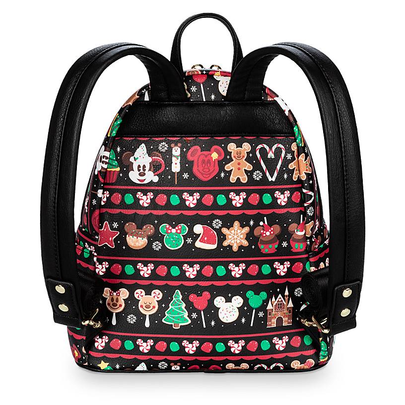Disney Parks Food Icons Holiday Season's Sweetings Mini Backpack New with Tag