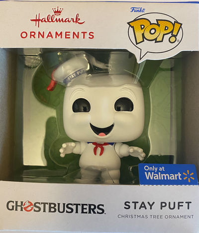 Hallmark 2021 Funko Pop Ghostbusters Stay Puft Exclusive Ornament New With Box