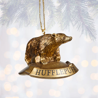 Universal Studios Harry Potter Hufflepuff House Icon Mascot Christmas Ornament