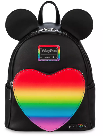 Disney Parks Pride Collection Mickey Mouse Loungefly Mini Backpack New With Tag