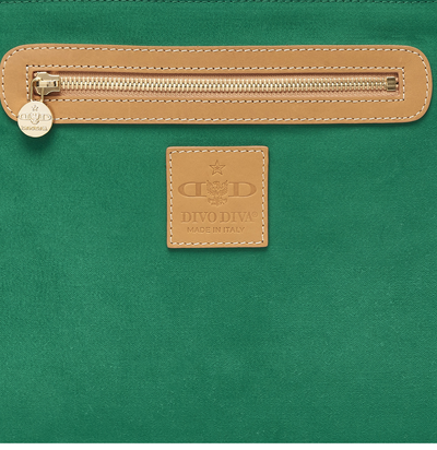 Madrid Life is a Game White Shoulder Bag Made in Italy by Divo Diva New