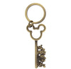 Disney Parks Mickey and Friends Antique Key Keychain New with Tags