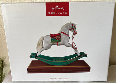 Hallmark Rocking Horse Memories Tabletop Decoration With Motion New