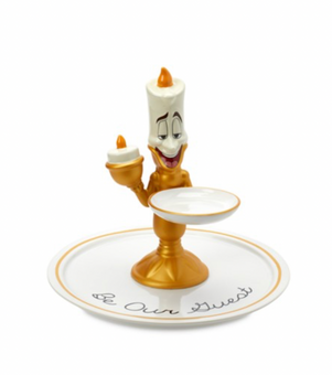 Disney Parks Epcot Food and Wine 2021 Be Our Guest Lumiere Serving Plate New