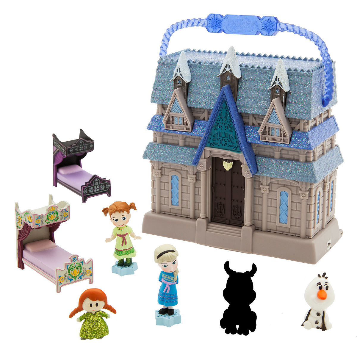 Disney Animators Little Collection Arendelle Castle Surprise Playset Frozen Elsa