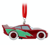 Disney Parks Cars Lightning Mc Queen Light Up Christmas Ornament New with Tag