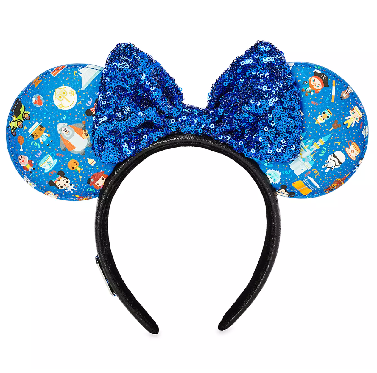 Disney Parks Stormtroopers It's a Small World Minnie Ear Headband New with Tag