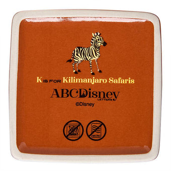 Disney Parks ABC Letters K is for Kilimanjaro Safari Ceramic Trinket Box New