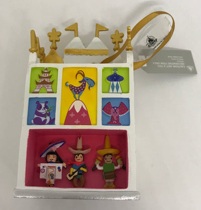 Disney Parks Its A Small World Sculpted Figural Ornament House Resin Christmas