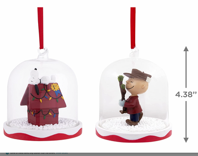 Hallmark Nintendo Super Mario Luigi and Yoshi Christmas Ornaments Set of 3 New