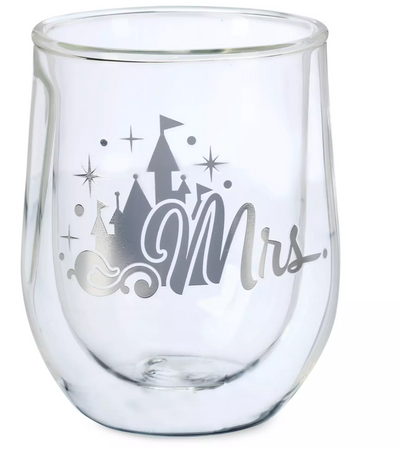 Disney Fairytale Castle Weddings Mrs. Stemless Tumbler New