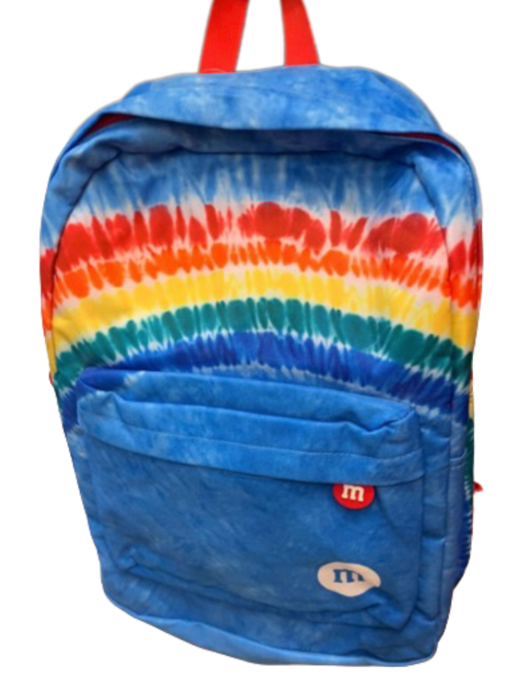 M&M's World Tie Dye Backpack Bag New with Tag