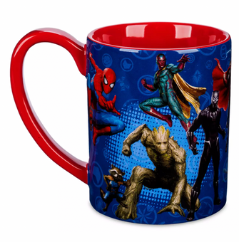Disney Marvel Avengers Team Up Save The World Repeat Coffee Mug New