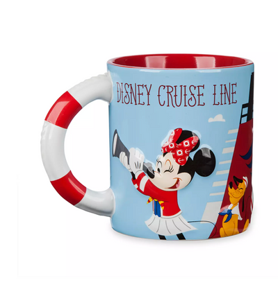 Disney Cruise Line Mickey and Friends Coffee Mug New