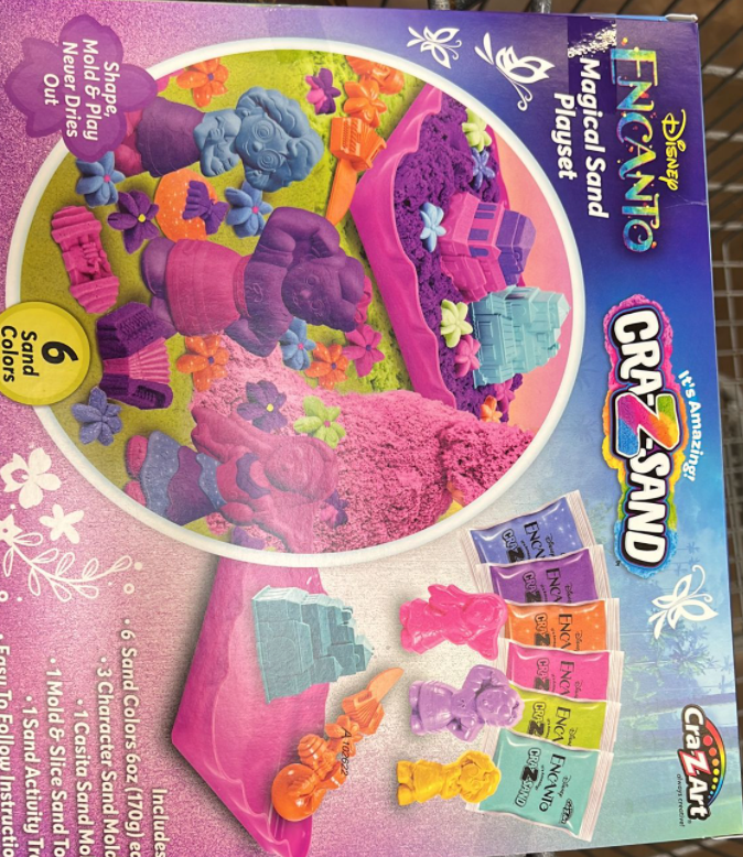 Disney Encanto Softee Dough CraZArt CraZsand Magical Sand Playset New with Box