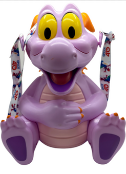 Disney Parks 2023 Festival of Arts Figment Popcorn Bucket with Lanyard New