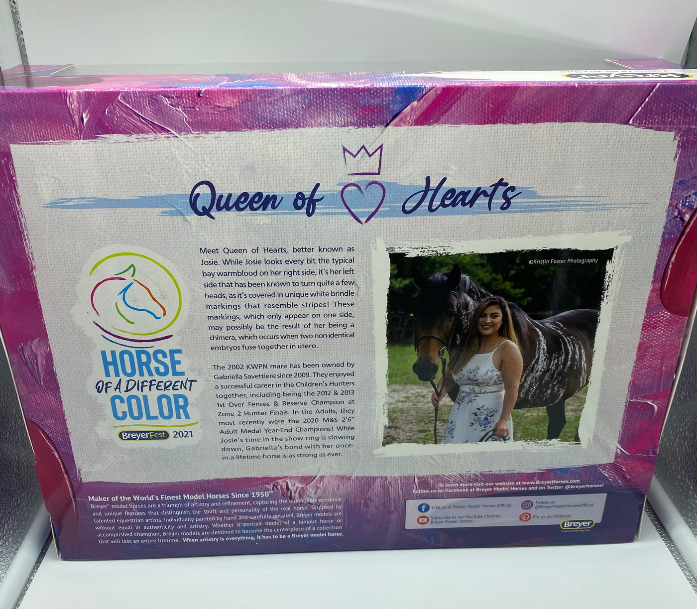 Breyer Horses Queen of Hearts Traditional 1:9 Scale Limited Edition New with Box
