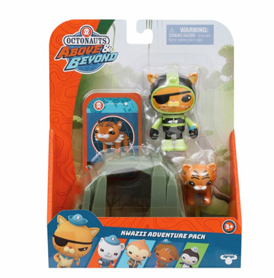 Octonauts Above & Beyond Kwazii Adventure Pack Toy Set New with Box