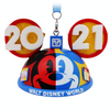 Disney Parks WDW 2021 Mickey Icon Ear Hat Christmas Ornament New with Tag