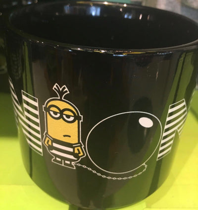 Universal Studios Despicable Me 3 Minions Prison Ceramic Coffee Mug New