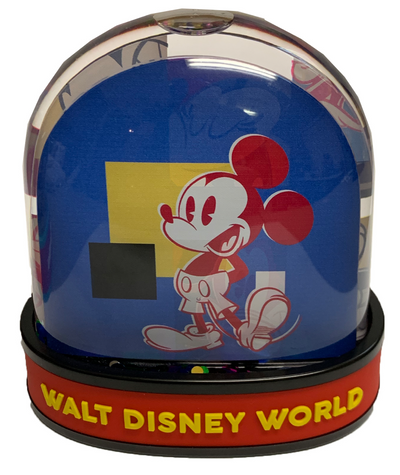 Disney WDW Mickey and Friends Plastic Water Globe 2021 New with Tag