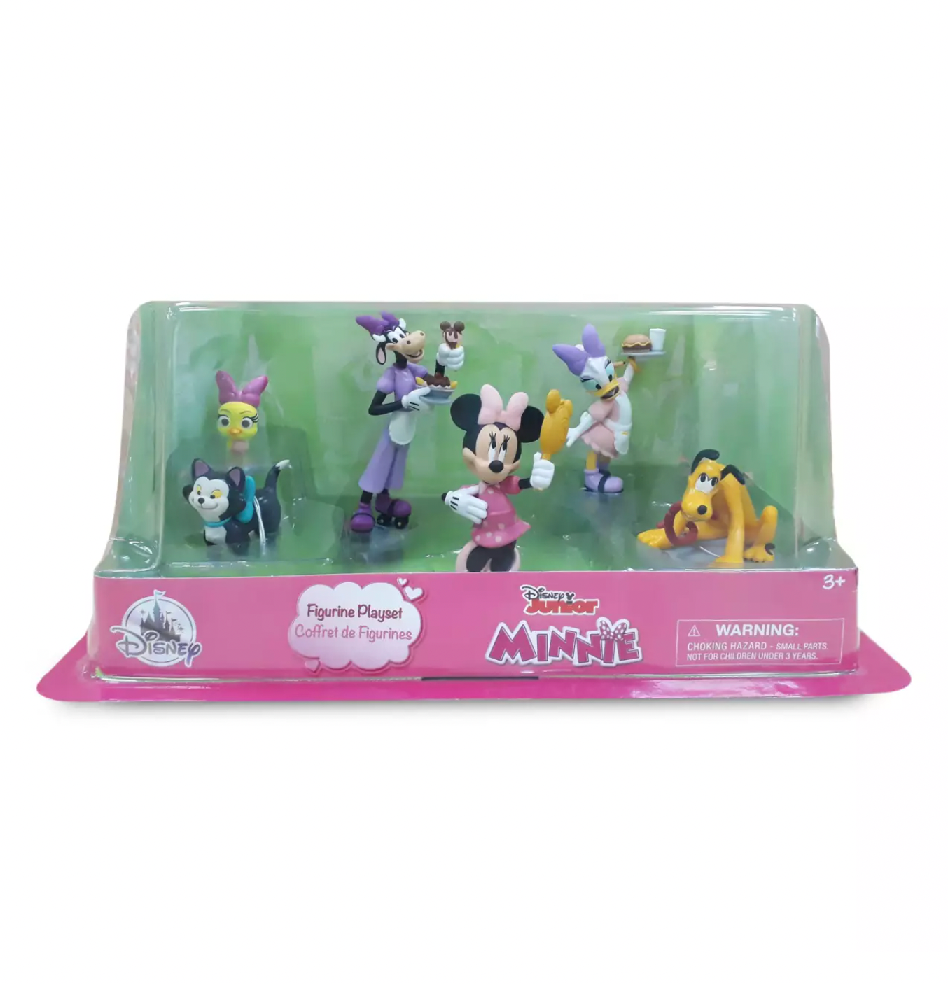Disney Junior Minnie Daisy Clarabelle Figaro Pluto Cuckoo-Loca Play Set New Box