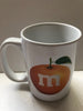 M&M's World Orlando Orange Ceramic Coffee Mug New