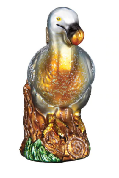 Old World Christmas Dodo Bird Glass Christmas Ornament New With Box
