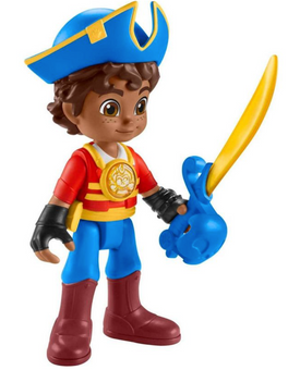 Nickelodeon Santiago of the Seas Light-up Talking Figure Toy New with Box