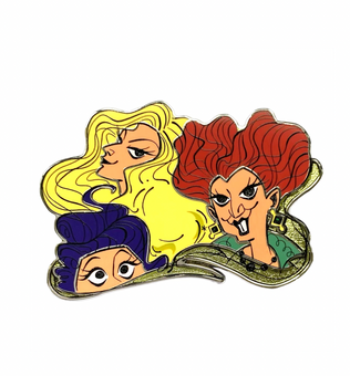 Disney Halloween Villain Spelltacular Hocus Pocus Sanderson's Trio Pin New