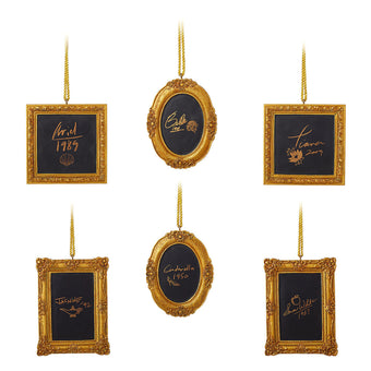 Disney Store Disney Princess Ornament Set Designer Collection Limited Edition