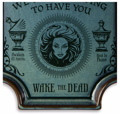 Disney Parks The Haunted Mansion Madame Leota Porcelain Tray New