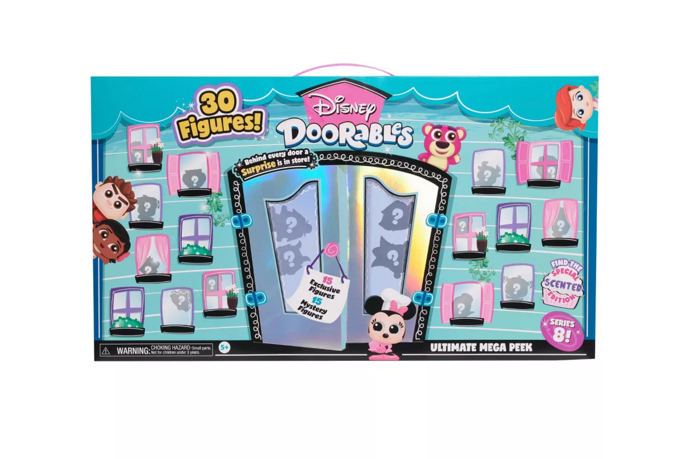 Disney Doorables 30 Figures Series 8 Ultimate Mega Peek New with Box