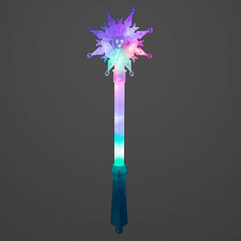 Disney Parks Mickey Mouse Snowflake Projection Wand New