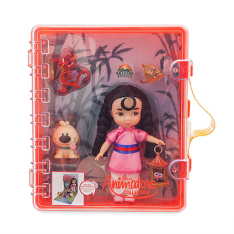 Disney Animators Little Collection Mulan Mini Doll Playset New With Tags