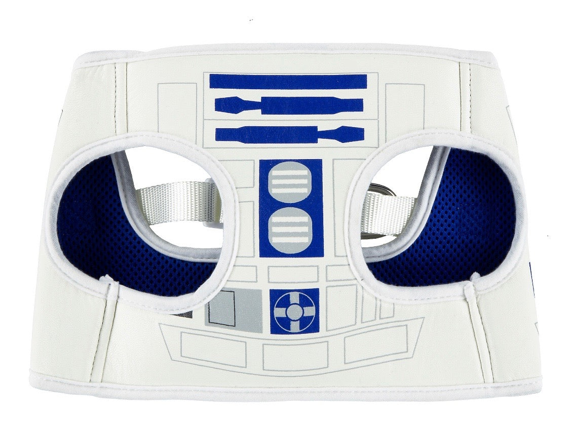 Disney Tails Dog Harness Star Wars R2D2 Size Medium New with Card