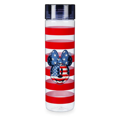 Disney Parks Mickey and Minnie Mouse Americana Water Bottle New