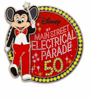 Disney Parks 50th The Main Street Electrical Mickey Pin Limited New with Card