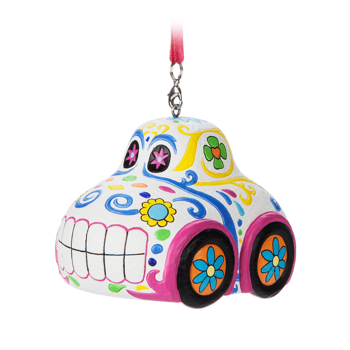 Disney Pixar Cars Dia de los Muertos Resin Christmas Ornament New with Tags